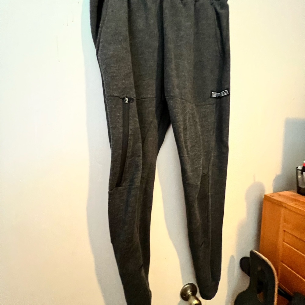 Grey sweats